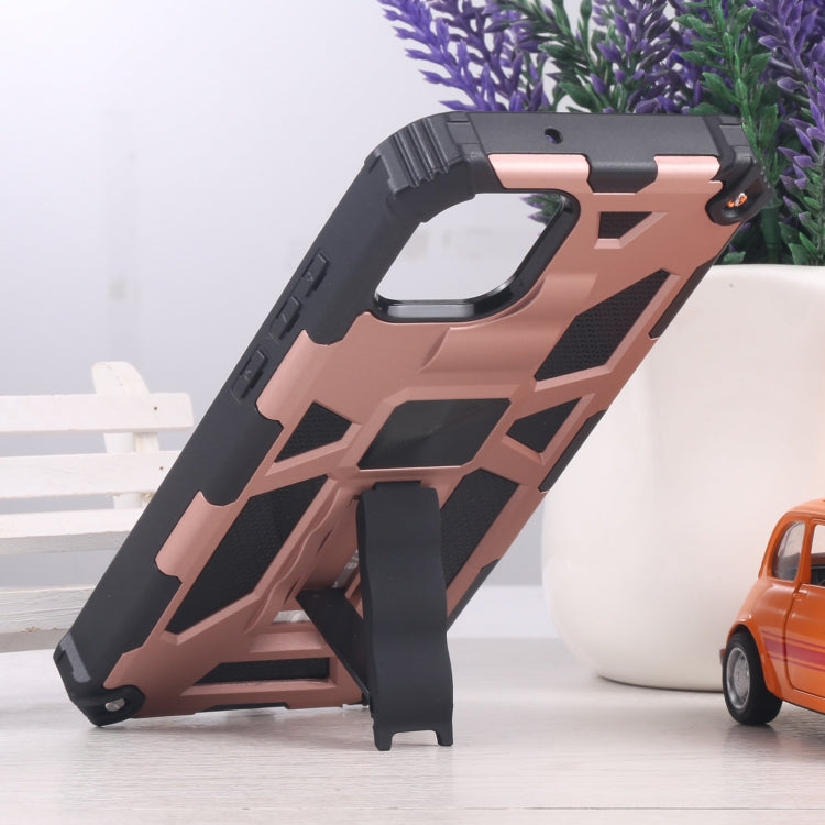 For Samsung Galaxy A03 EU 164mm Armor Kickstand TPU + PC Magnetic Phone Case