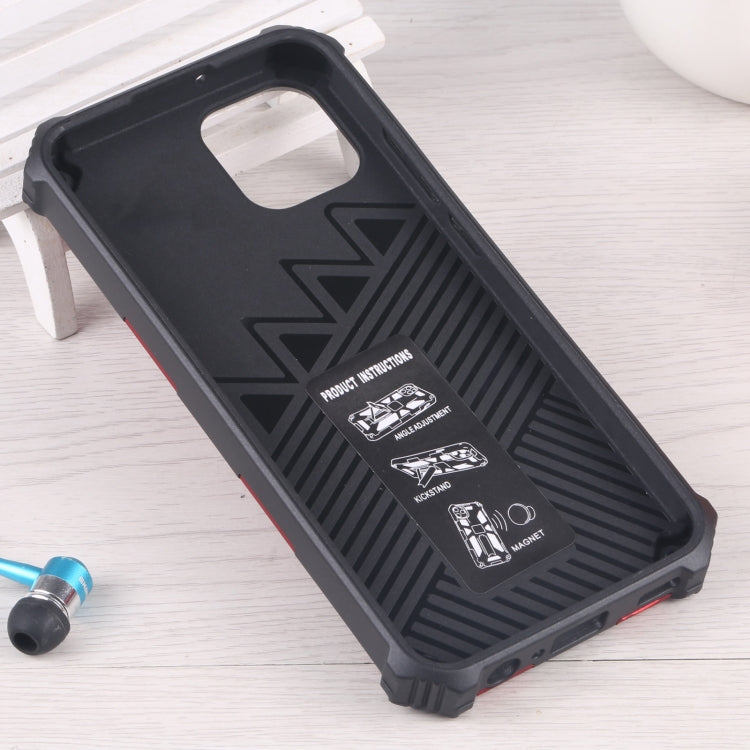 For Samsung Galaxy A03 EU 164mm Armor Kickstand TPU + PC Magnetic Phone Case