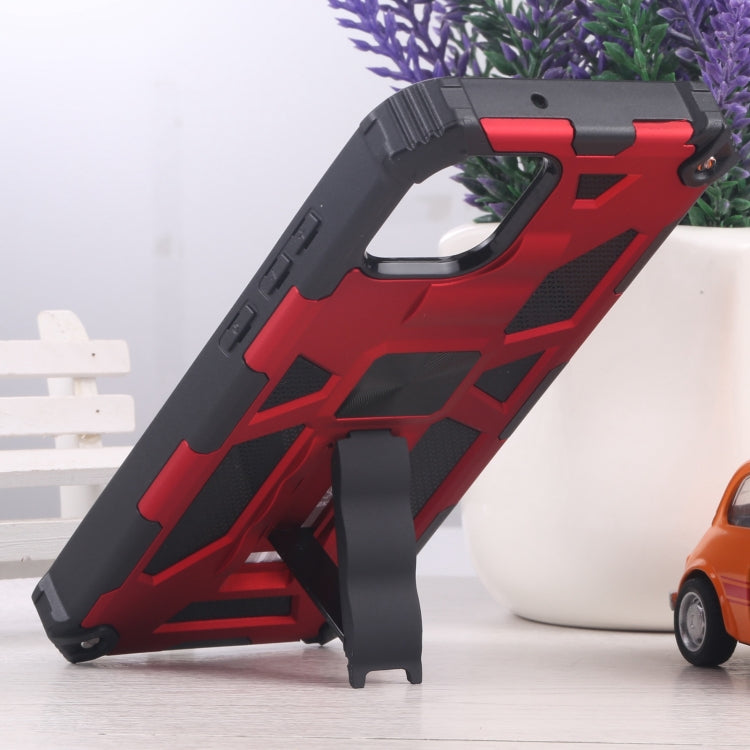 For Samsung Galaxy A03 EU 164mm Armor Kickstand TPU + PC Magnetic Phone Case