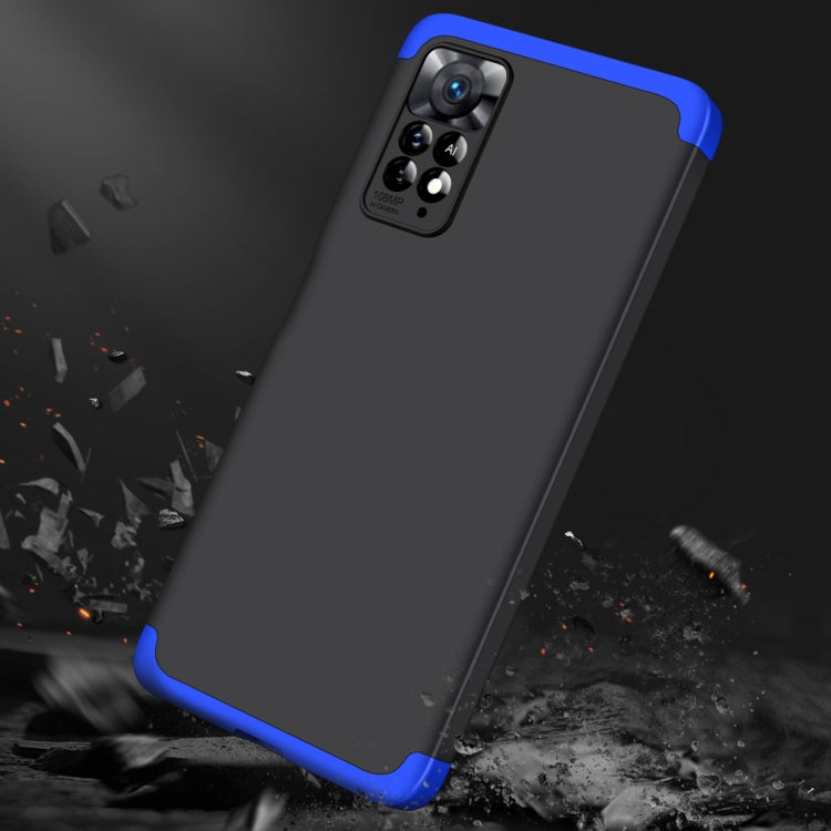 For Xiaomi Redmi Note 11 Pro 4G / 5G Global GKK Three Stage Splicing Full Coverage PC Case