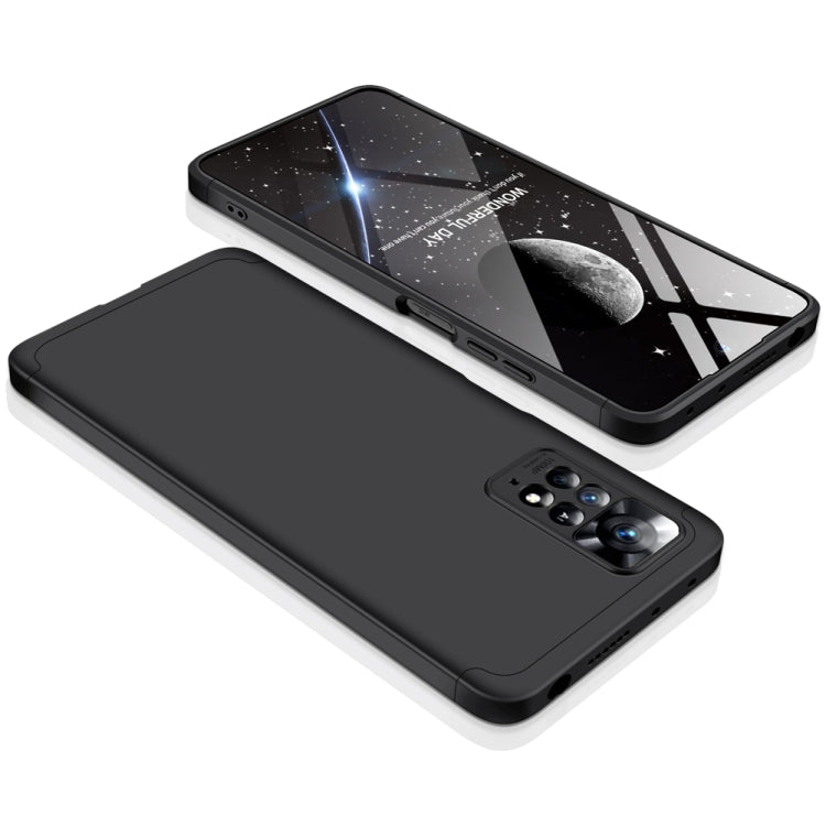 For Xiaomi Redmi Note 11 Pro 4G / 5G Global GKK Three Stage Splicing Full Coverage PC Case