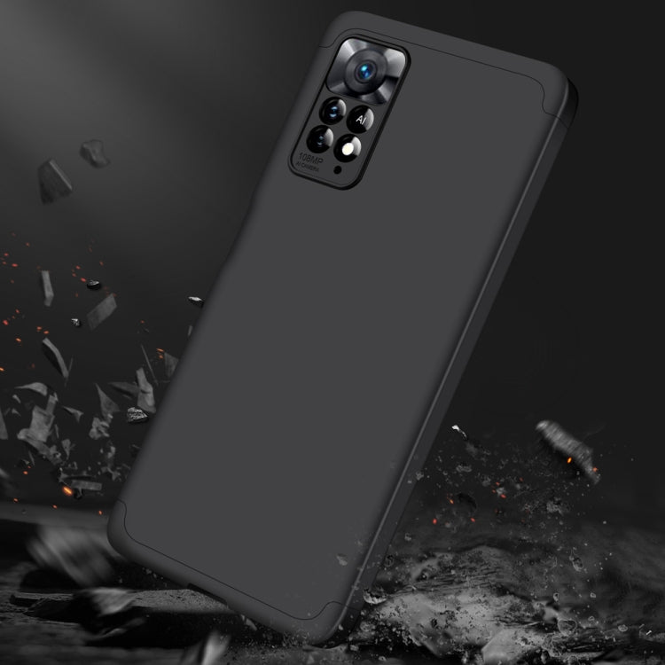 For Xiaomi Redmi Note 11 Pro 4G / 5G Global GKK Three Stage Splicing Full Coverage PC Case