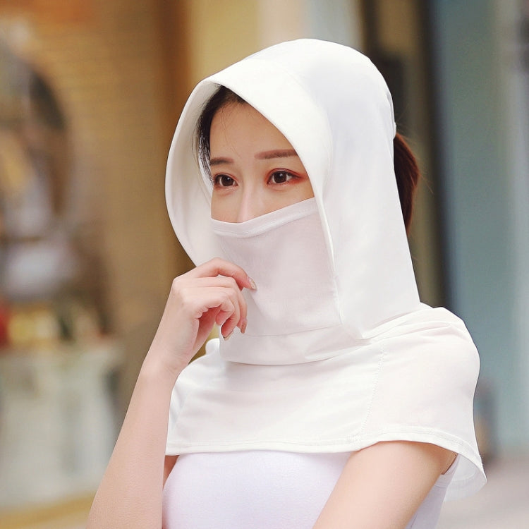 Summer Outdoor Ice Silk Headscarf Shawl Face Mask Multi-functional Sun Protection Equipment