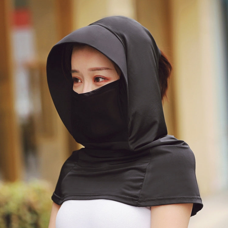 Summer Outdoor Ice Silk Headscarf Shawl Face Mask Multi-functional Sun Protection Equipment