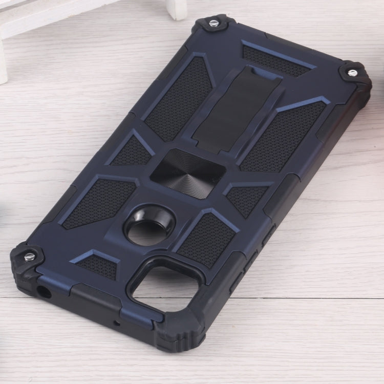 For Xiaomi Redmi 9C / 10A Armor Kickstand TPU + PC Magnetic Phone Case