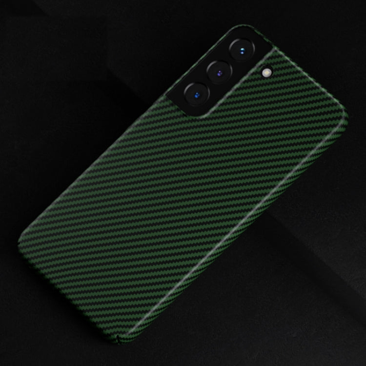 For Samsung Galaxy S22 5G Carbon Fiber Shockproof Phone Case