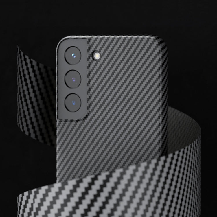 For Samsung Galaxy S22 5G Carbon Fiber Shockproof Phone Case