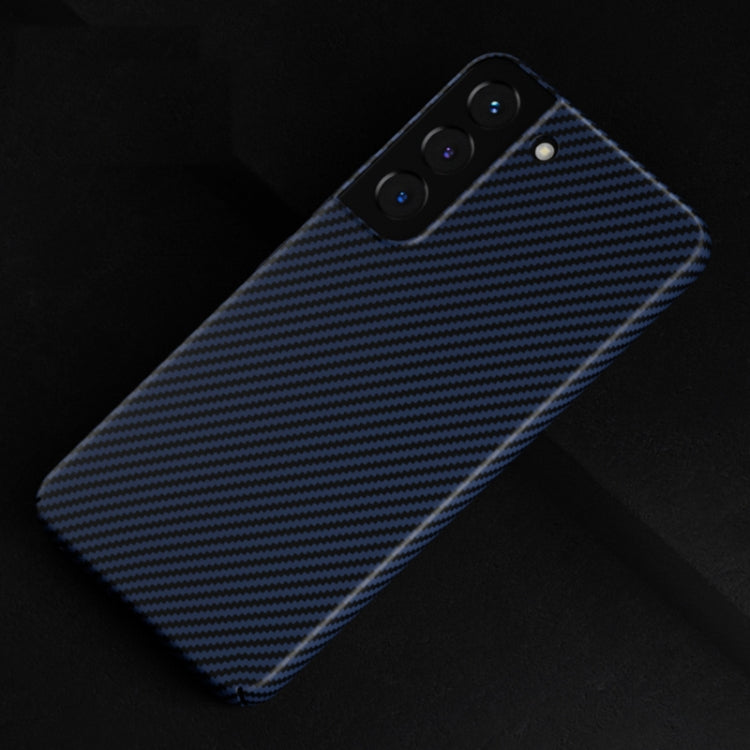 For Samsung Galaxy S22+ 5G Carbon Fiber Shockproof Phone Case