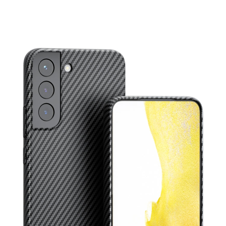 For Samsung Galaxy S22+ 5G Carbon Fiber Shockproof Phone Case