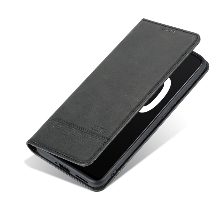 For OPPO K10 Pro AZNS Magnetic Calf Texture Flip Leather Phone Case