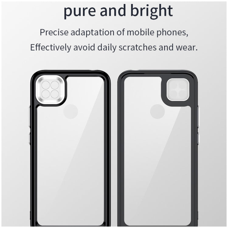 For Xiaomi Poco C31 Colorful Series Acrylic + TPU Phone Case