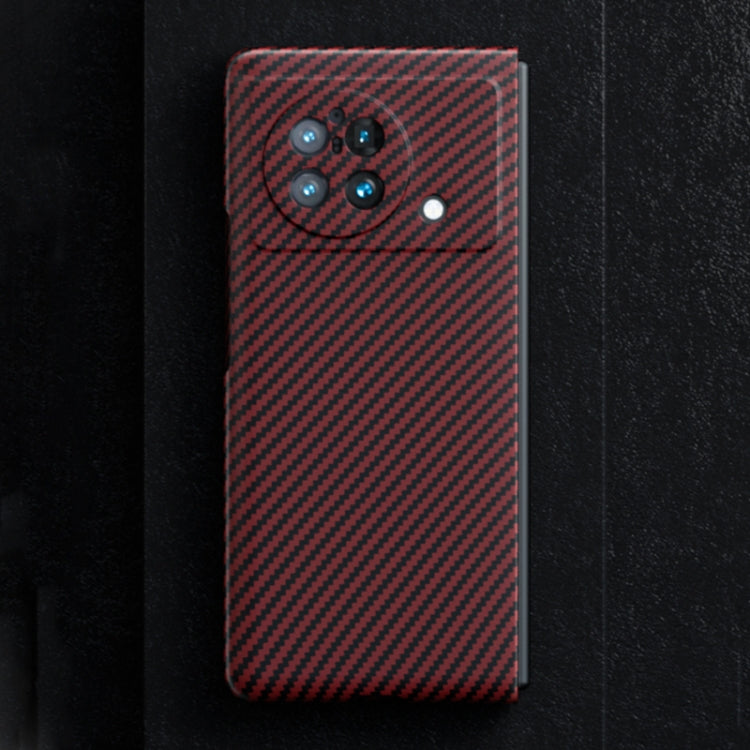 For vivo X Fold Carbon Fiber Shockproof Phone Case