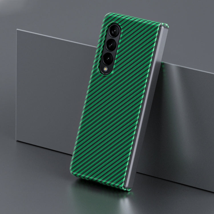 For Samsung Galaxy Z Fold3 5G Carbon Fiber Shockproof Phone Case