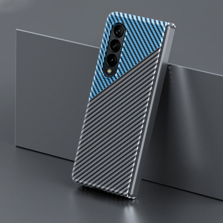 For Samsung Galaxy Z Fold3 5G Carbon Fiber Shockproof Phone Case