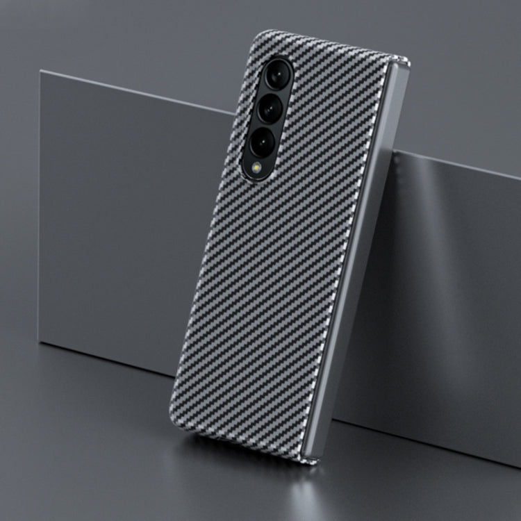 For Samsung Galaxy Z Fold3 5G Carbon Fiber Shockproof Phone Case