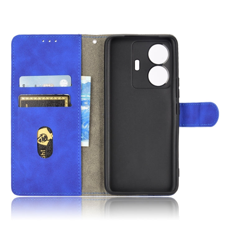 For vivo S15E Skin Feel Magnetic Flip Leather Phone Case