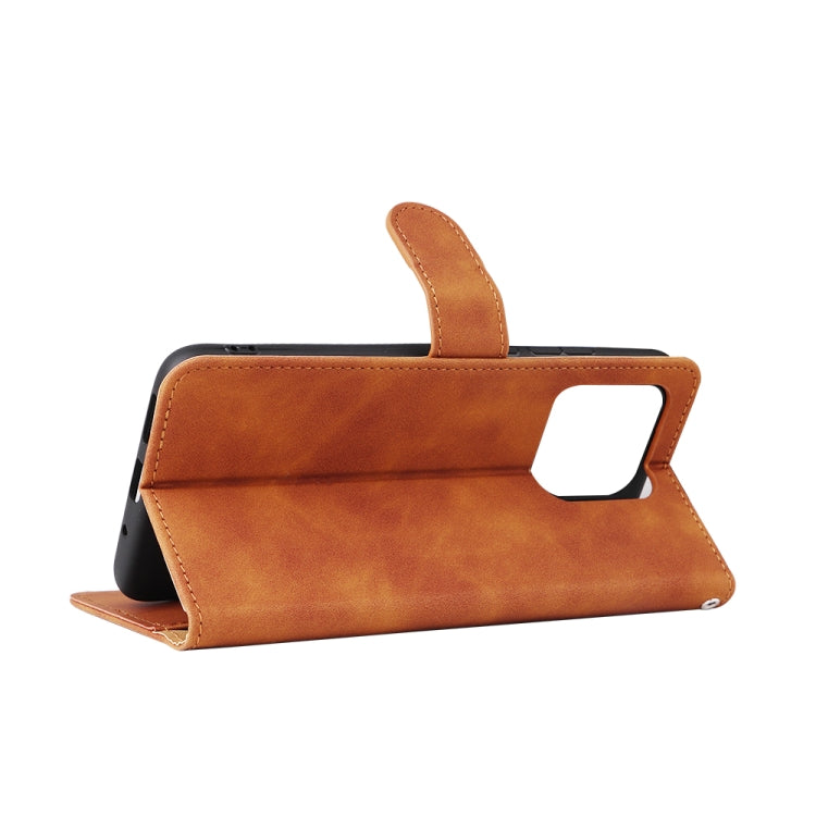 For Xiaomi Redmi 10C Skin Feel Magnetic Flip Leather Phone Case