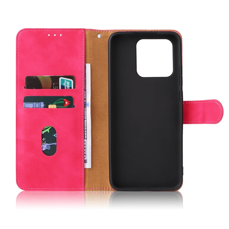 For Xiaomi Redmi 10C Skin Feel Magnetic Flip Leather Phone Case