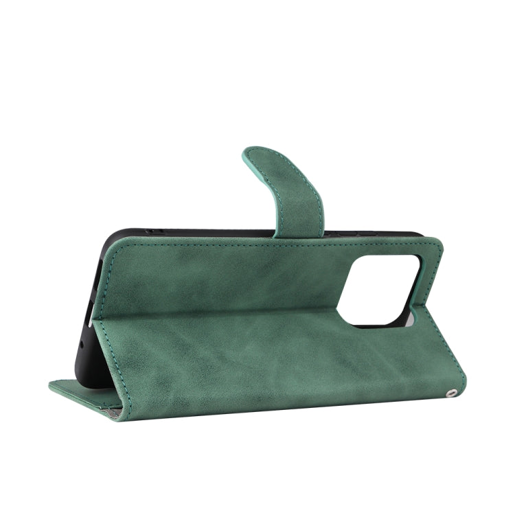 For Xiaomi Redmi 10C Skin Feel Magnetic Flip Leather Phone Case