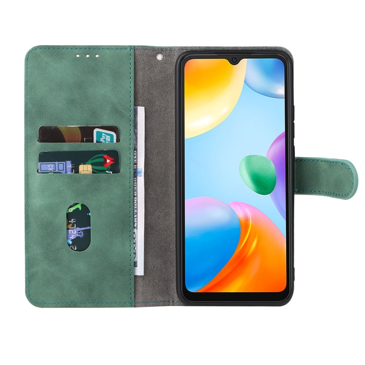 For Xiaomi Redmi 10C Skin Feel Magnetic Flip Leather Phone Case