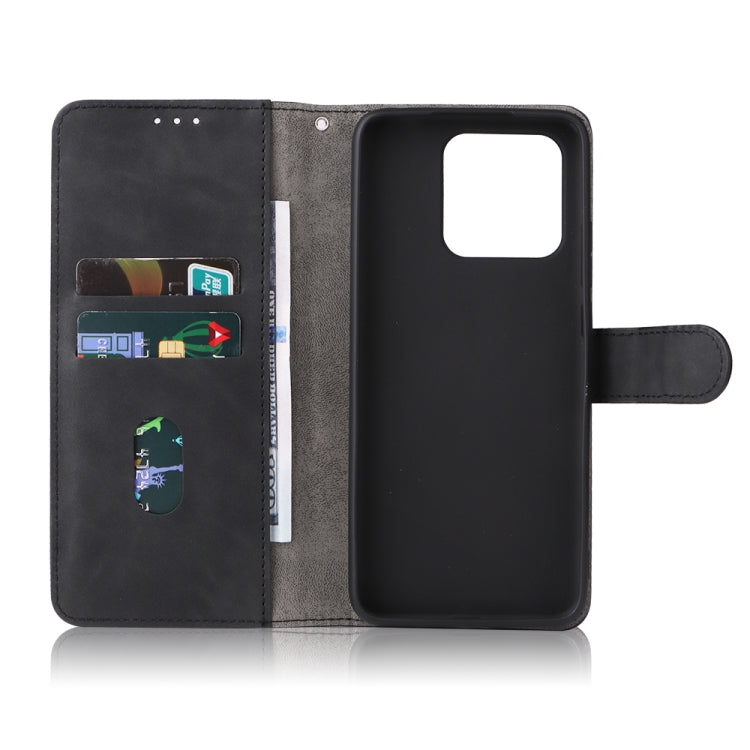 For Xiaomi Redmi 10C Skin Feel Magnetic Flip Leather Phone Case