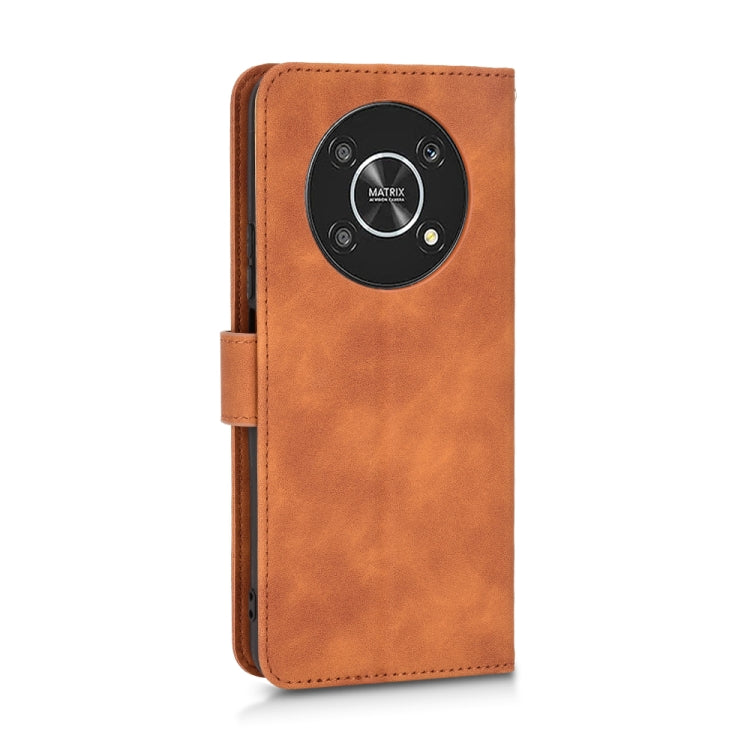 For Honor X9 5G/X30/Magic4 Lite Skin Feel Magnetic Flip Leather Phone Case
