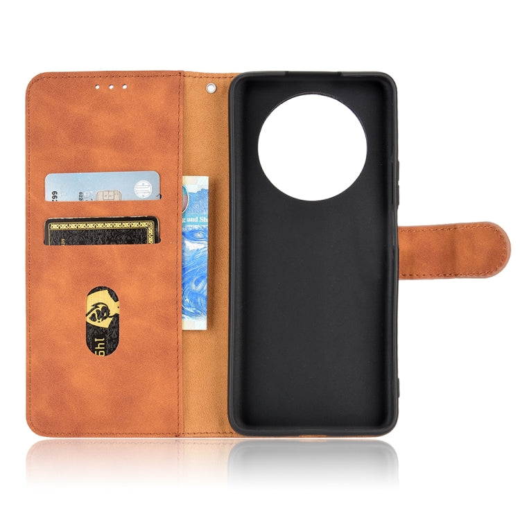 For Honor X9 5G/X30/Magic4 Lite Skin Feel Magnetic Flip Leather Phone Case