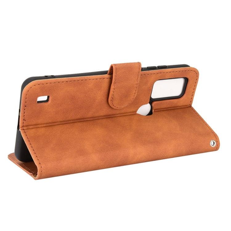 For Blackview A50 Skin Feel Magnetic Flip Leather Phone Case