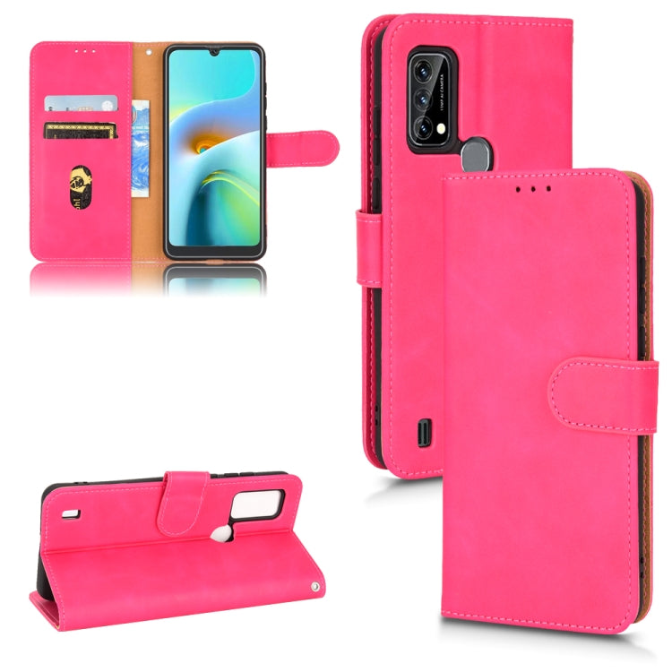 For Blackview A50 Skin Feel Magnetic Flip Leather Phone Case