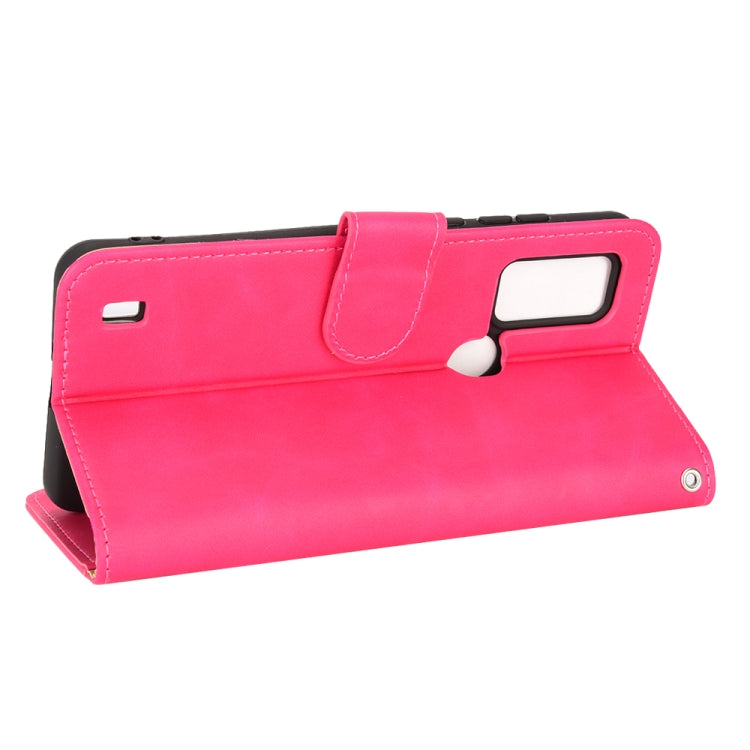 For Blackview A50 Skin Feel Magnetic Flip Leather Phone Case
