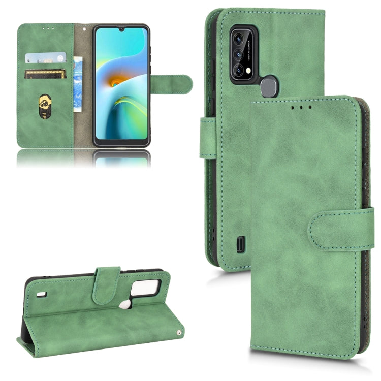 For Blackview A50 Skin Feel Magnetic Flip Leather Phone Case
