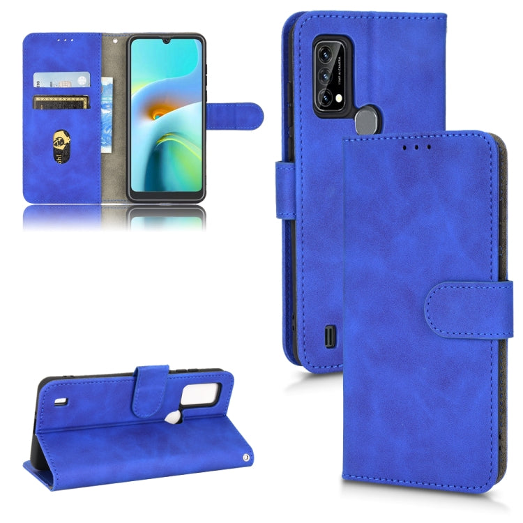 For Blackview A50 Skin Feel Magnetic Flip Leather Phone Case