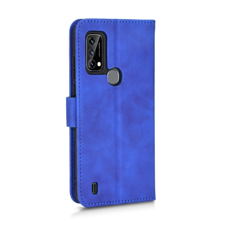 For Blackview A50 Skin Feel Magnetic Flip Leather Phone Case