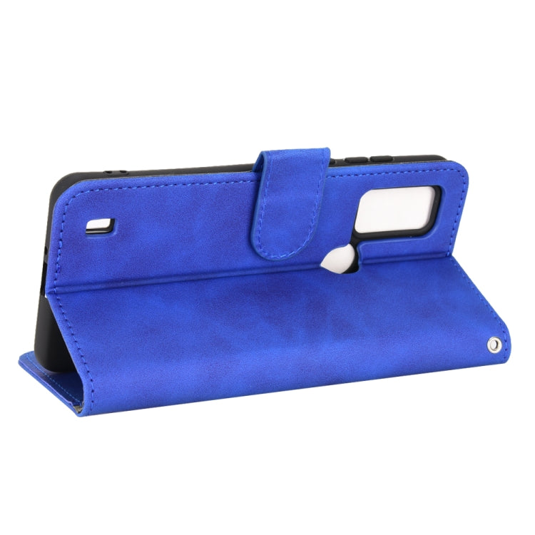 For Blackview A50 Skin Feel Magnetic Flip Leather Phone Case