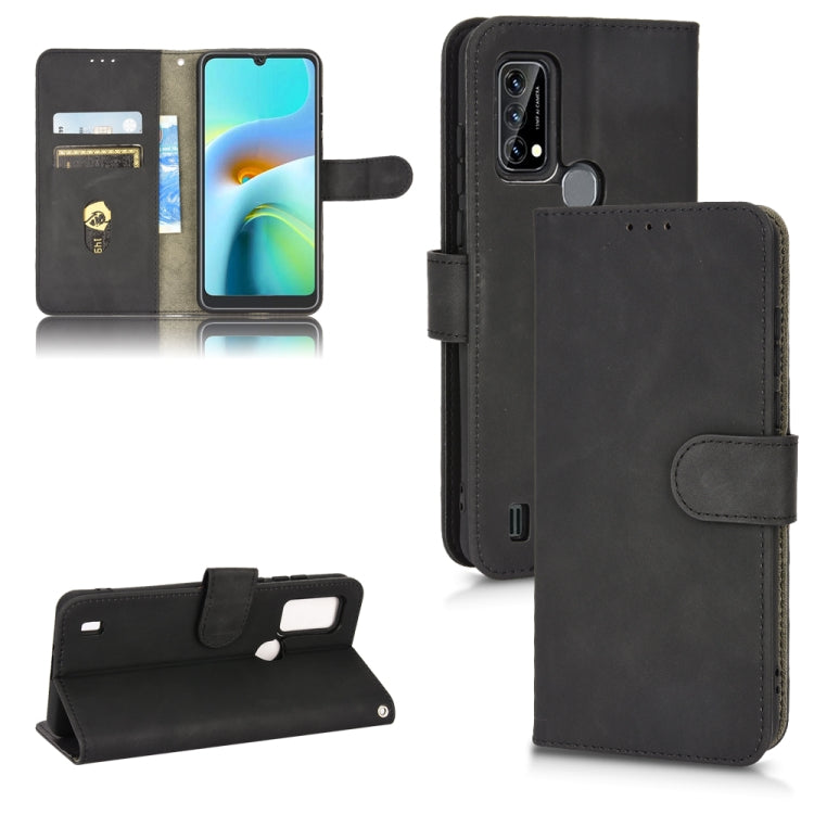 For Blackview A50 Skin Feel Magnetic Flip Leather Phone Case