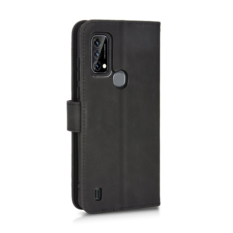 For Blackview A50 Skin Feel Magnetic Flip Leather Phone Case