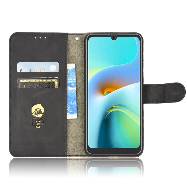 For Blackview A50 Skin Feel Magnetic Flip Leather Phone Case