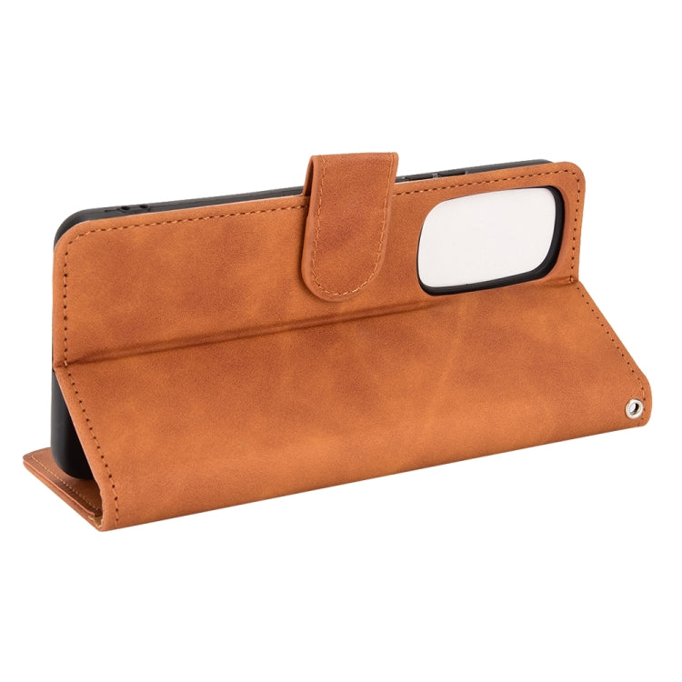 For Motorola Edge 30 Skin Feel Magnetic Flip Leather Phone Case