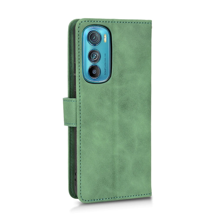 For Motorola Edge 30 Skin Feel Magnetic Flip Leather Phone Case