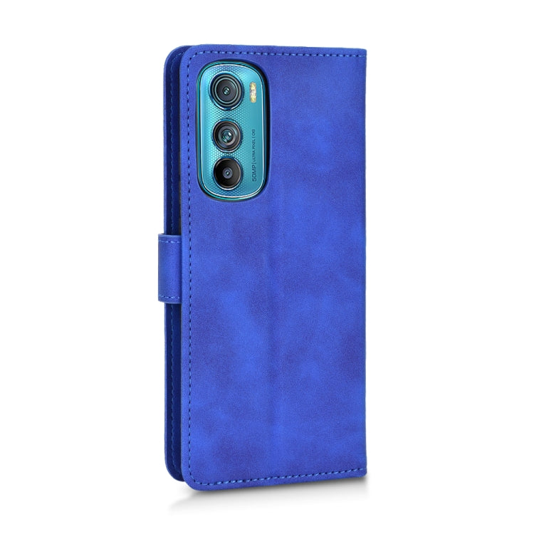For Motorola Edge 30 Skin Feel Magnetic Flip Leather Phone Case