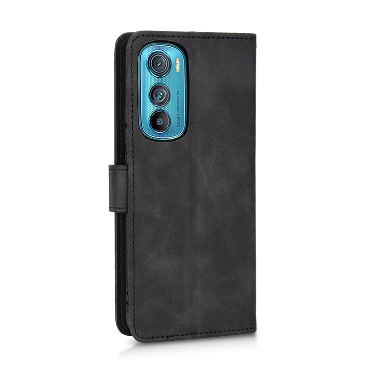 For Motorola Edge 30 Skin Feel Magnetic Flip Leather Phone Case