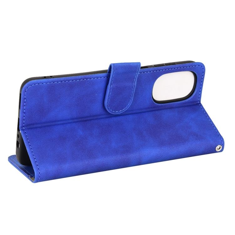 For Motorola Moto G52 Skin Feel Magnetic Flip Leather Phone Case