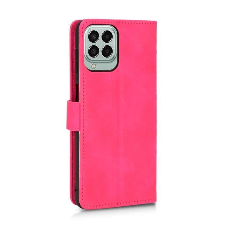 For Samsung Galaxy M33 5G Skin Feel Magnetic Flip Leather Phone Case