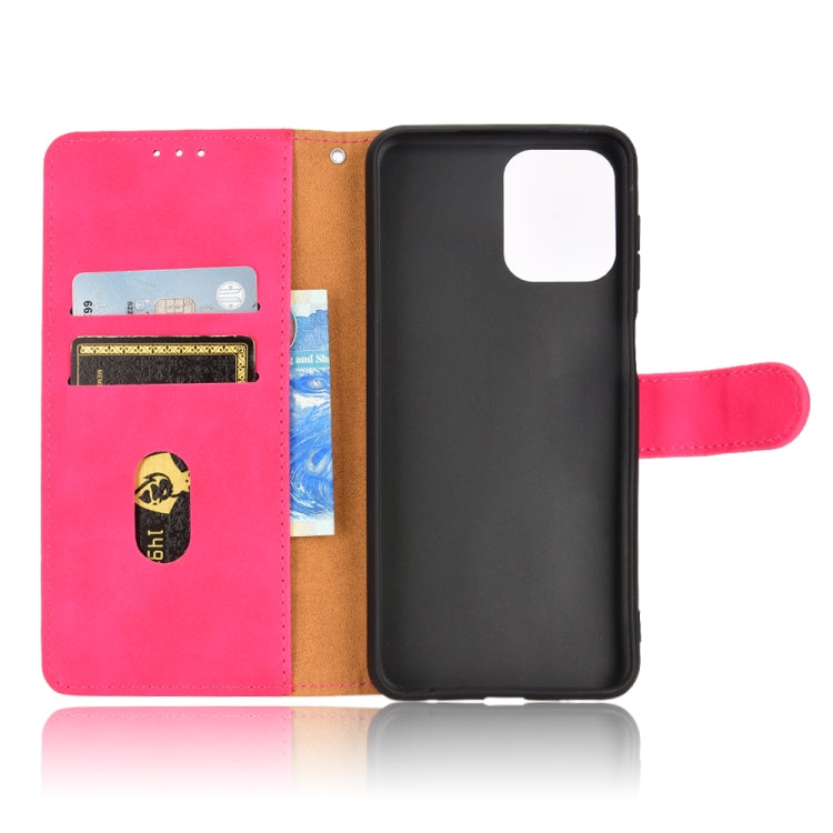 For Samsung Galaxy M33 5G Skin Feel Magnetic Flip Leather Phone Case