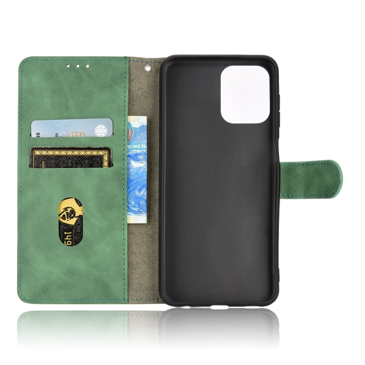 For Samsung Galaxy M33 5G Skin Feel Magnetic Flip Leather Phone Case