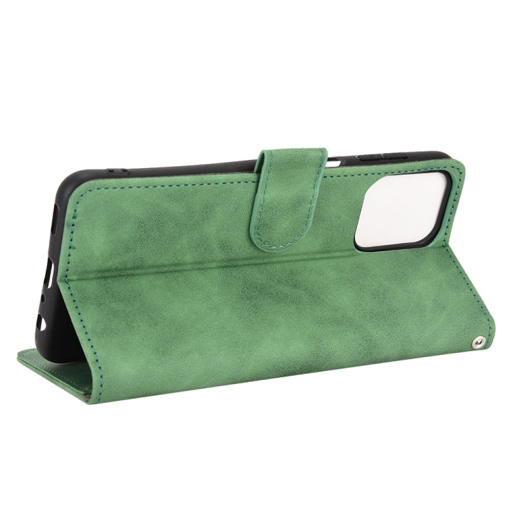 For Samsung Galaxy M33 5G Skin Feel Magnetic Flip Leather Phone Case
