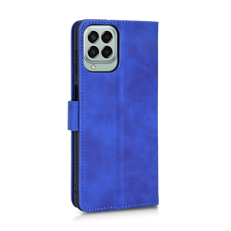 For Samsung Galaxy M33 5G Skin Feel Magnetic Flip Leather Phone Case