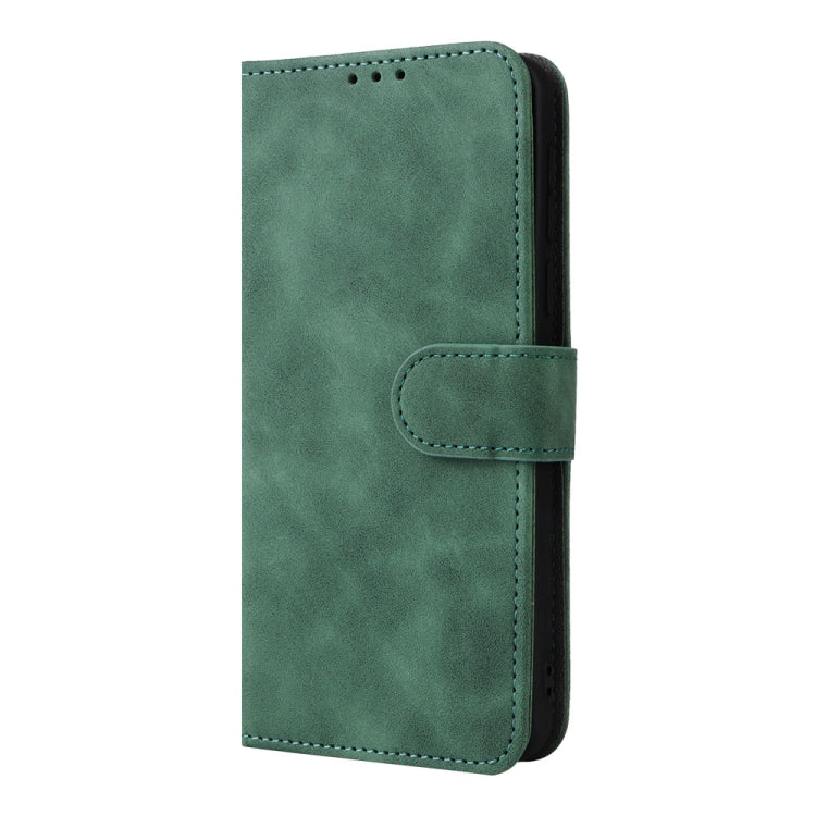 For Sharp Simple Sumaho 6 Skin Feel Magnetic Flip Leather Phone Case