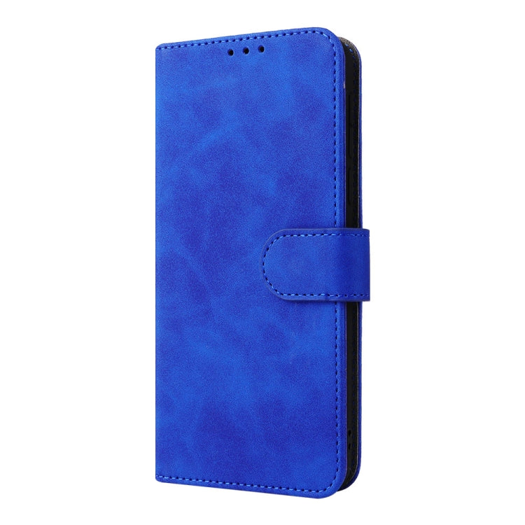 For Sharp Simple Sumaho 6 Skin Feel Magnetic Flip Leather Phone Case