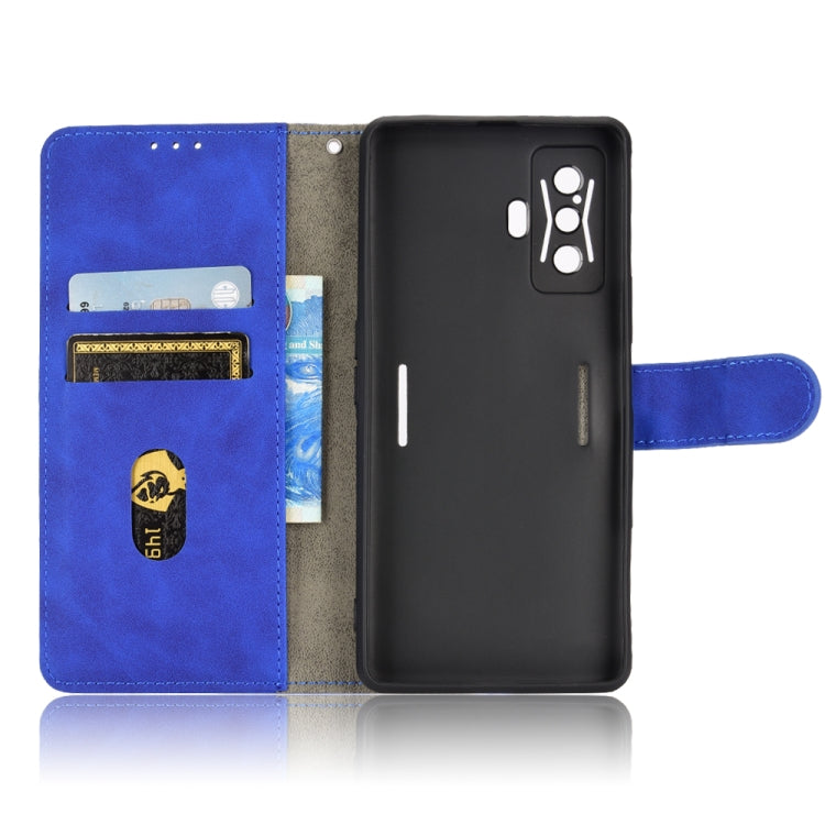 For Xiaomi Poco F4 GT/Redmi K50 Gaming Skin Feel Magnetic Flip Leather Phone Case